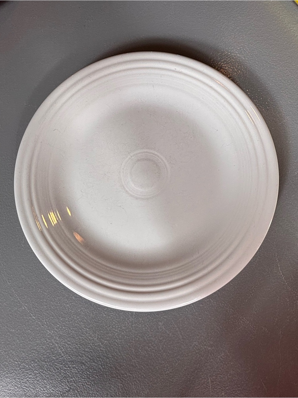 Fiesta Homer Laughlin White 10.5” Dinner Plate USA Lead Free